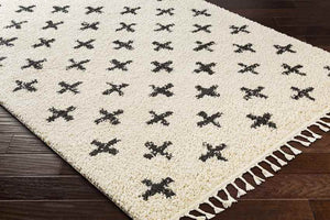 Tacozijl Global Ivory/Gray Area Rug