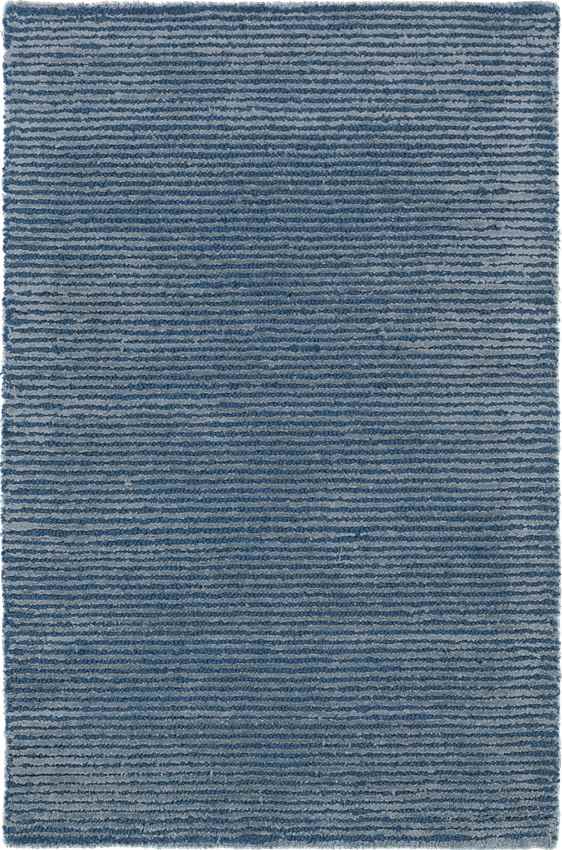 Montrell Modern Denim Area Rug