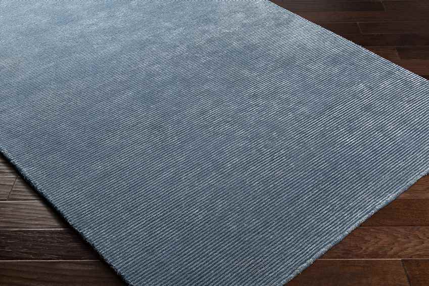 Montrell Modern Denim Area Rug