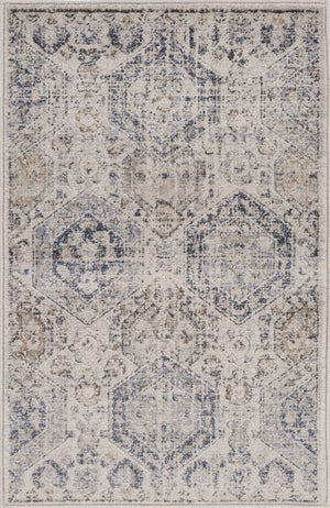 Geelbroek Traditional Bright Blue Area Rug