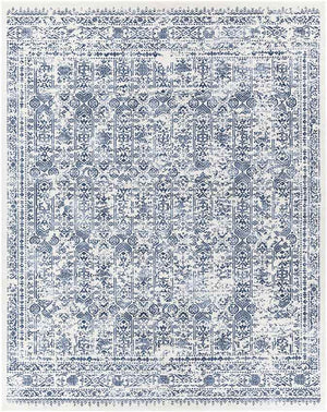 Hyeres Traditional Dark Blue Area Rug