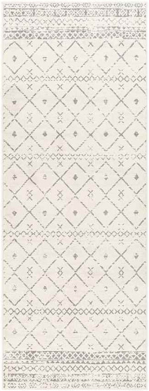 Rolde Global White Area Rug