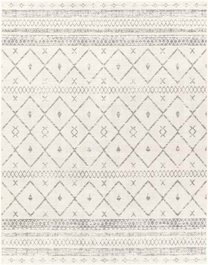 Rolde Global White Area Rug