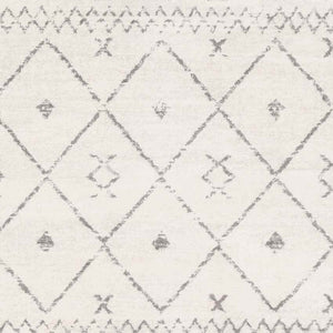Rolde Global White Area Rug