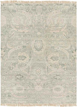 Wijster Traditional Sage Area Rug