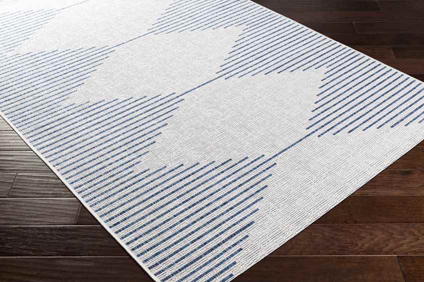 Okswerd Global Pale Blue Area Rug