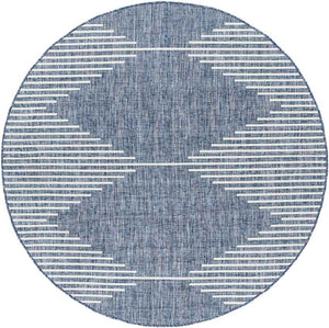 Okswerd Global Bright Blue Area Rug