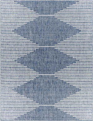 Okswerd Global Bright Blue Area Rug