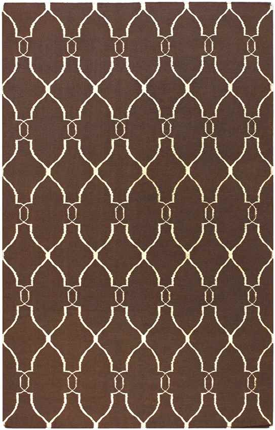 Hendon Modern Dark Brown Area Rug