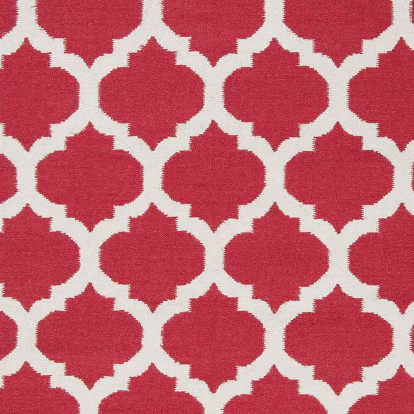 Wigton Cottage Dark Coral Area Rug