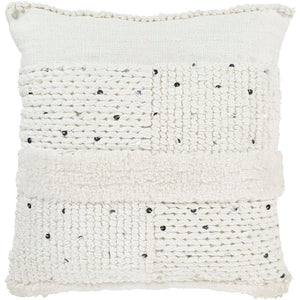 Remicourt White Pillow Cover