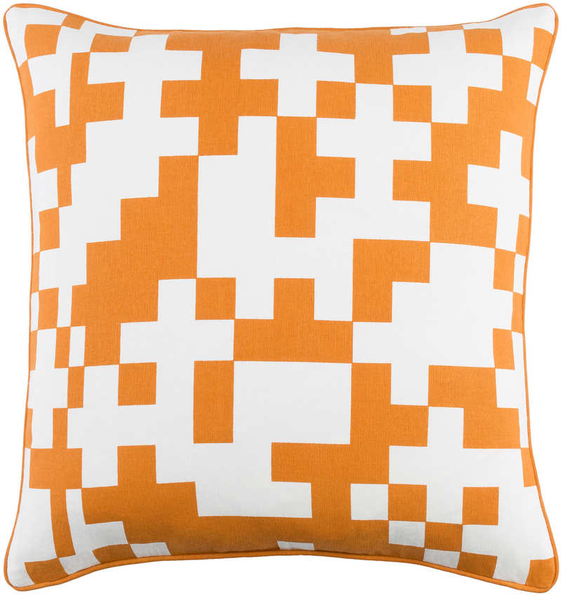 Elkerzee Burnt Orange Pillow Cover