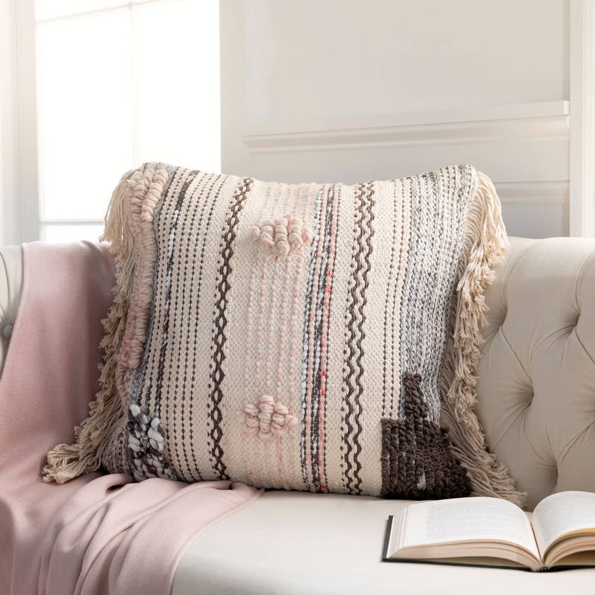 Houten Beige Pillow Cover
