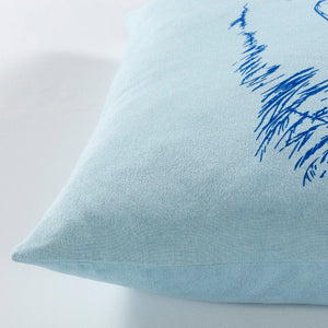 Bentelo Pale Blue Pillow Cover