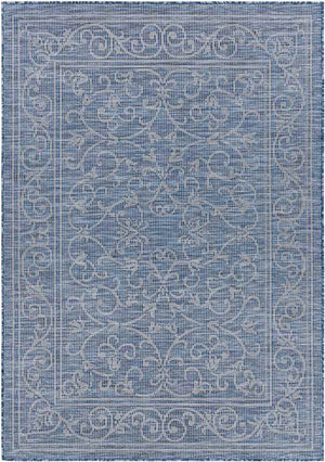 Castricum Traditional Navy Area Rug