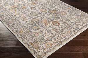 Hilversum Traditional Burnt Orange Area Rug