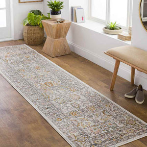 Hilversum Traditional Burnt Orange Area Rug