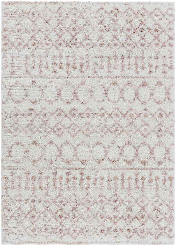 Huizen Global Pale Pink Area Rug