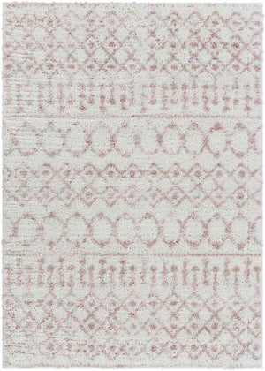 Huizen Global Pale Pink Area Rug
