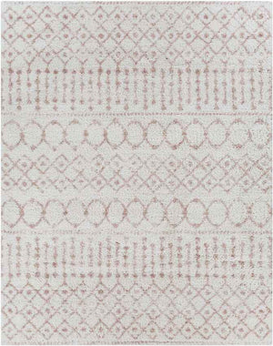 Huizen Global Pale Pink Area Rug
