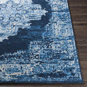 Tapis bleu ciel traditionnel Naarden