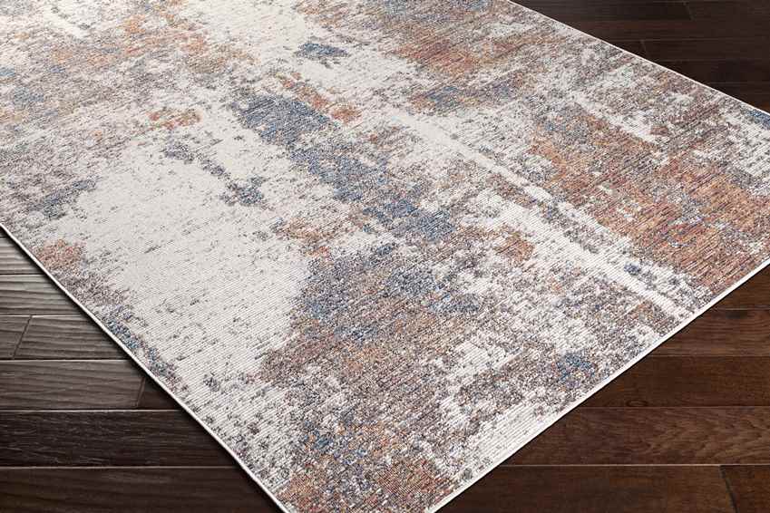 Gorpeind Modern Rust Area Rug
