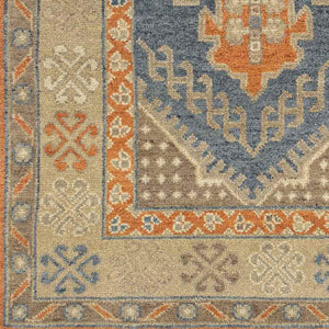Menzel Traditional Burnt Orange Area Rug