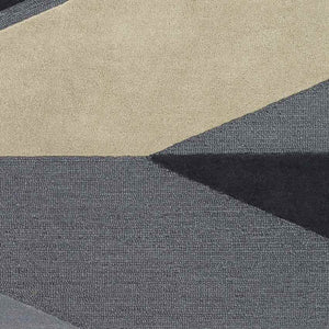 Neerloon Modern Charcoal Area Rug