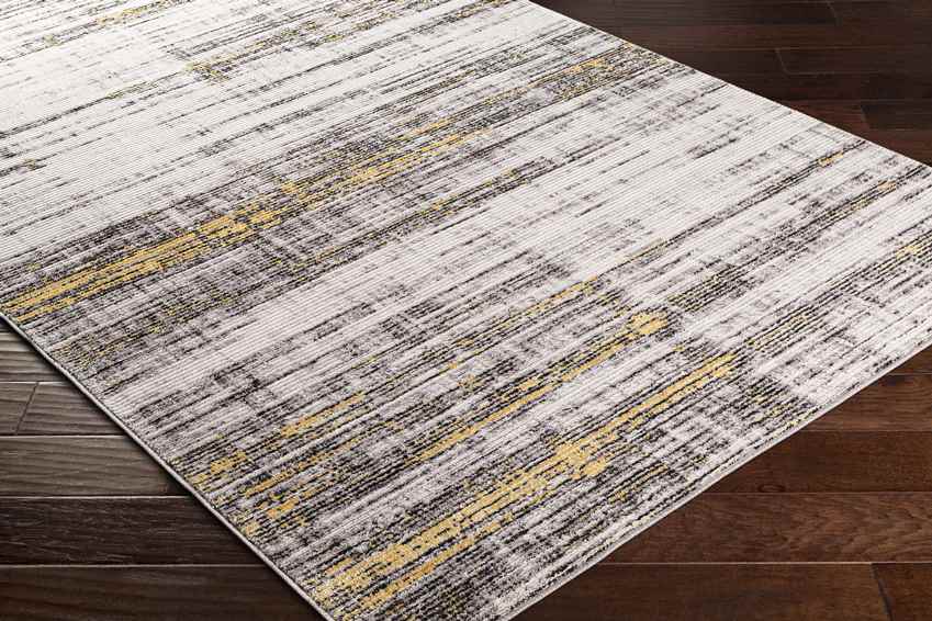 Rijen Modern Camel Area Rug