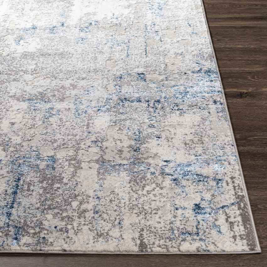 Rijt Modern Dark Blue Area Rug