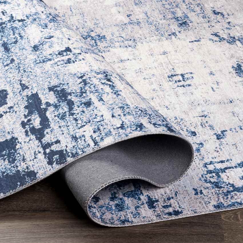 Zijtaart Modern Blue Area Rug