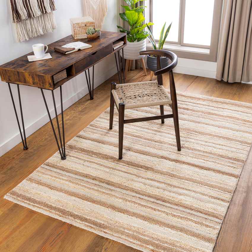 Rijkel Traditional Beige Area Rug