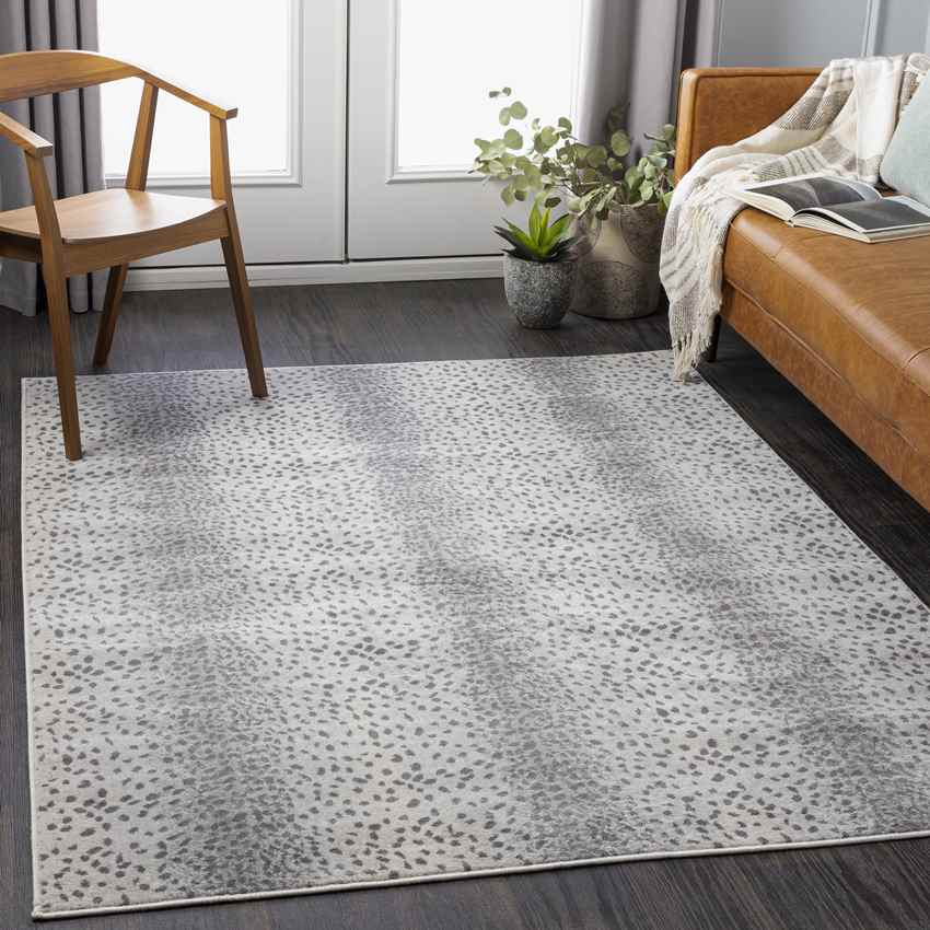 Vilt Modern Grey Area Rug