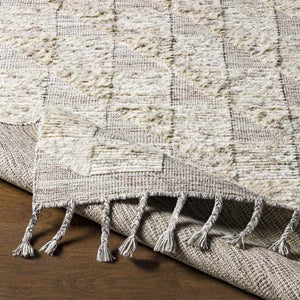 Waije Global Dark Brown Area Rug