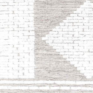 Zelen Global White Area Rug