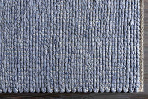 Arwerd Modern Pale Blue Area Rug