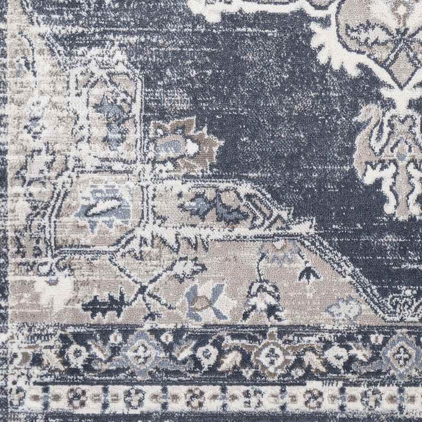 Barnflair Traditional Taupe Area Rug