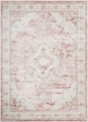Bethlehem Traditional White Area Rug