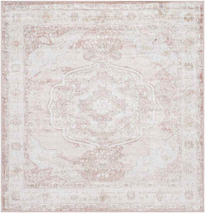 Bethlehem Traditional White Area Rug