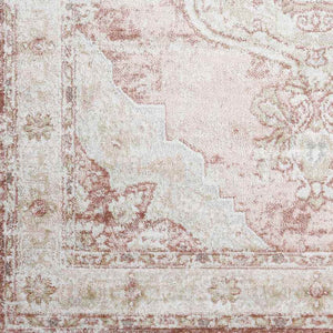 Bethlehem Traditional White Area Rug