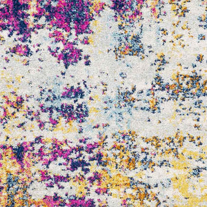 Leah Modern Medium Gray Area Rug