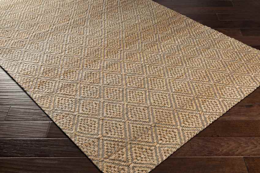 Ewer Modern Camel Area Rug