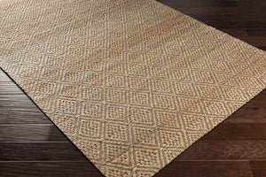 Ewer Modern Camel Area Rug