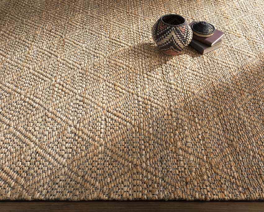 Ewer Modern Camel Area Rug