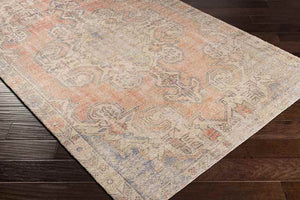 Jukwerd Traditional Cream Area Rug