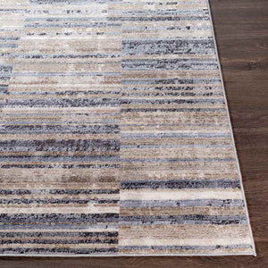 Roelage Modern Brown Area Rug