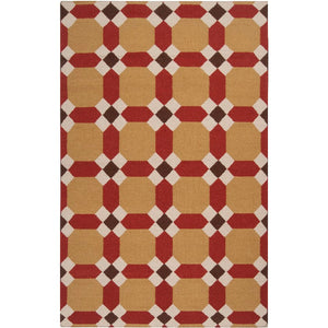 Rha Modern Tan Area Rug