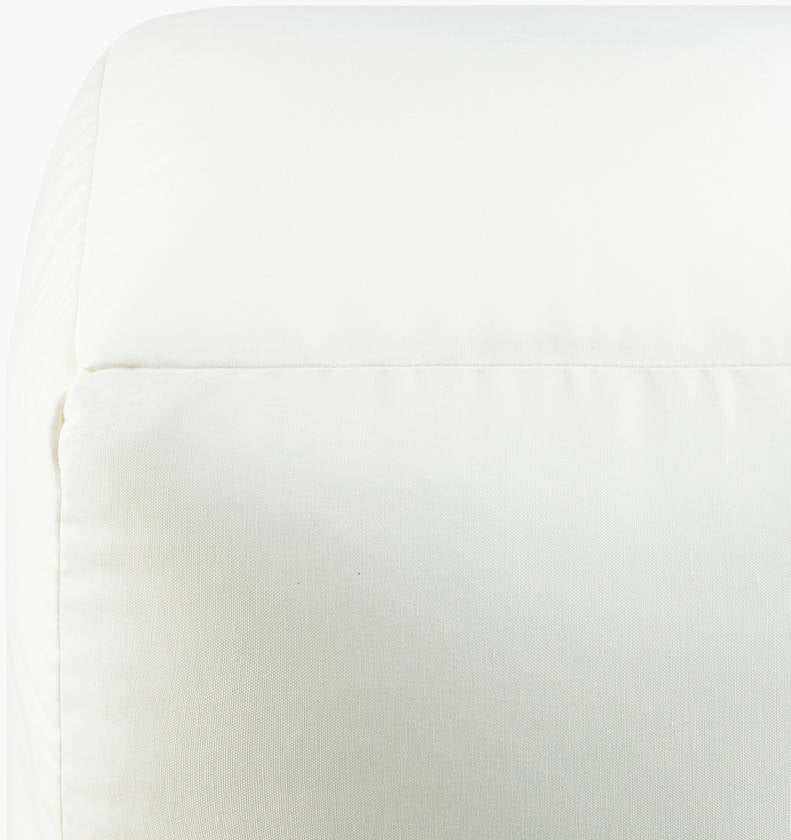 Hoflein Beige Pouf