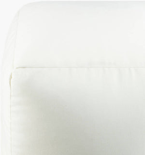 Hoflein Beige Pouf
