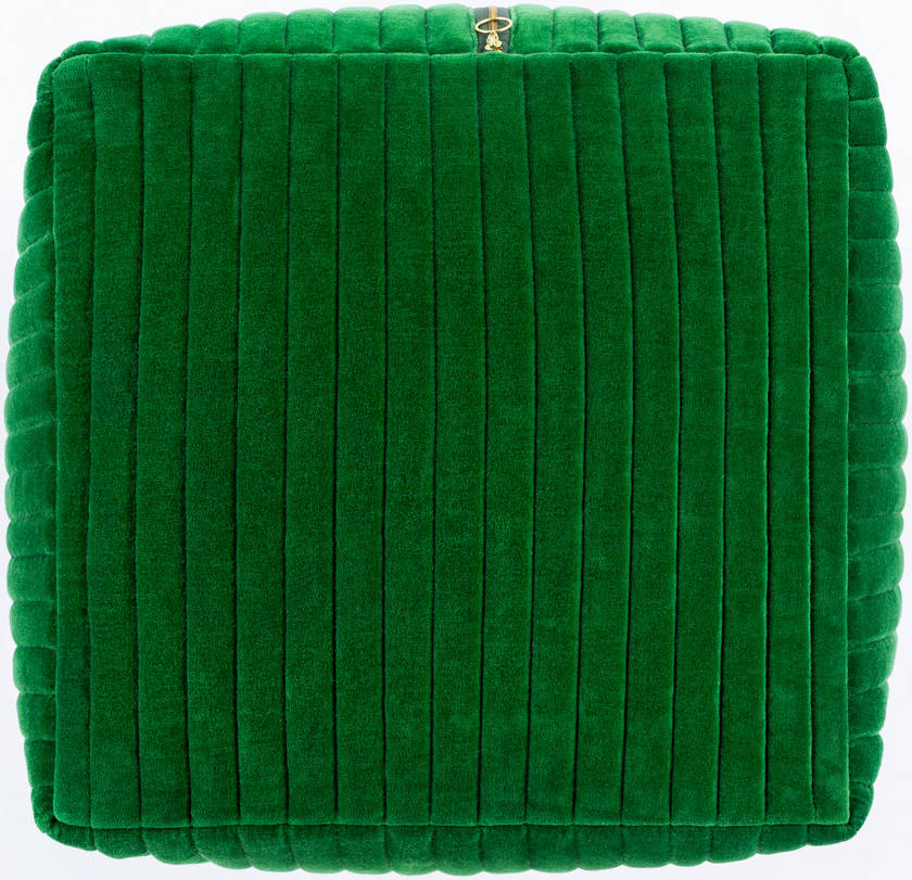 Rubbach Dark Green Pouf